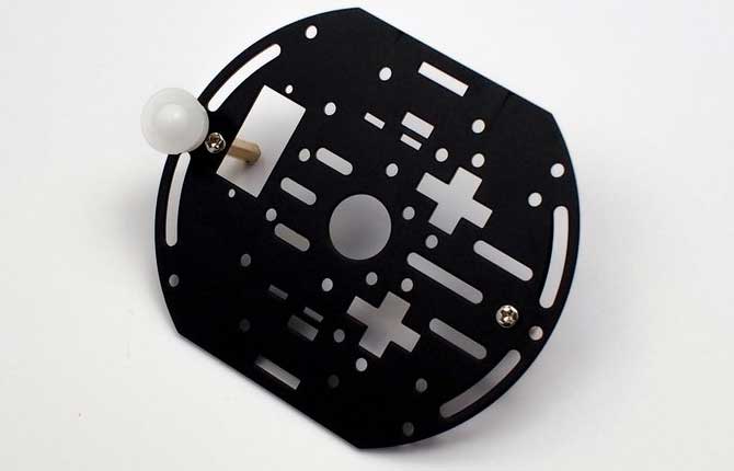 Attach the White Free-Wheel